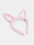 LED Işıklı Peluş Tavşan Kulak Taç Pembe 5