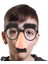 Eğlenceli Kılık Değiştirme Kaş Bıyık Mizah Gözlüğü 9X13 cm 5