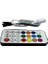 SP104E WS2811-WS2812 Volt Argb Pixel Kontrol Devresi 21 Tuşlu Rf Kumandalı Magic LED 7