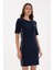Kadın Lacivert Elbise (Triko) 50309598-VR033 2