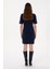 Kadın Lacivert Elbise (Triko) 50309598-VR033 4