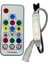 SP104E WS2811-WS2812 Volt Argb Müzikli Pixel Kontrol Devresi Rf Kumandalı Magic LED 5