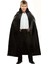 Siyah Renk Yakalı Halloween Pelerini 90 cm 3
