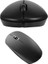 Siyah Kablosuz Mouse Wireless Mouse Minimal Tasarım 1