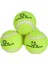 4'lü Tenis Topu Orta Boy Yeşil 6.5 cm 2