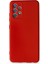 Samsung Galaxy A32 Kılıf Nano Içi Kadife Silikon - Kırmızı 4