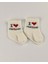 Kız & Erkek Bebek Çorap Seti 3'lü "ı Love Mum & Dad" Yazılı - 0-18 Ay 3