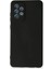 Samsung Galaxy A72 Kılıf Nano Içi Kadife Silikon - Siyah 4