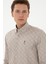Erkek Açık Haki Gömlek Desenli 50308484-VR183 2