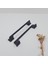 Kale 128/160MM Metal Siyah Mutfak Banyo Dolap Mobilya Çekmece Kulpu 1. Sınıf Malzeme 2