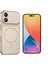 Iphone 16 Kılıf M-Safe Şarj Özellikli Kamera Camlı Formen Kapak-Gold + Cam Ekran Koruyucu 1