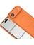 Iphone 17 Air Kılıf M-Safe Şarj Özellikli Kamera Camlı Formen Kapak-Turuncu + Cam Ekran Koruyucu 3