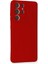 Samsung Galaxy S21 Ultra Kılıf Nano Içi Kadife Silikon - Kırmızı 6