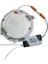 Watt Sıvaaltı Günışığı (Gömme) LED Panel-Spot Lamba Işık Gücü: 6W Dış Çap:12 cm Delik Çap:10,5 cm 7