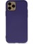 iPhone 11 Pro Kılıf Nano Içi Kadife Silikon - Mor 4