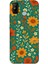 Tecno Spark 6 Go Uyumlu Çiçek Desenli Telefon Kılıfı + Ekran Koruyucu - 5786 1