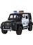 XHD-B2433 -Vardem Çek Bırak Işıklı ve Sesli G Polis Metal Jeep 1:24 1