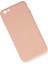 iPhone 6 Plus Kılıf Nano Içi Kadife Silikon - Pudra 6