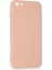 iPhone 6 Plus Kılıf Nano Içi Kadife Silikon - Pudra 7