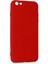 iPhone 6 Plus Kılıf Nano Içi Kadife Silikon - Kırmızı 7