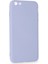 iPhone 6 Plus Kılıf Nano Içi Kadife Silikon - Lila 7