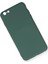 iPhone 6 Plus Kılıf Nano Içi Kadife Silikon - Koyu Yeşil 6