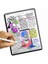 Ipad Pro 12.9 Inch 2021-2020-2018 Paper Like Film Darbe Emici Pet Ekran Koruyucu-( - T750G767-Z20 4