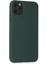 iPhone 11 Pro Max Kılıf Nano Içi Kadife Silikon - Koyu Yeşil 7