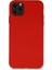 iPhone 11 Pro Max Kılıf Nano Içi Kadife Silikon - Kırmızı 5