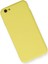 iPhone 6 Kılıf Nano Içi Kadife Silikon - Sarı 5