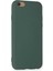 iPhone 6 Kılıf Nano Içi Kadife Silikon - Koyu Yeşil 7