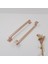 Kürdevan 160MM Metal Modern Şık Rose Gold Mutfak Banyo Dolap Çekmece Kulpu 1. Sınıf Malzeme 3
