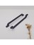 Hasır 160MM Siyah Metal Mutfak Banyo Dolap Çekmece Mobilya Kulpu 1. Sınıf Malzeme 3