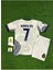 Real Madrid Cristiano Ronaldo Beyaz Dragon Desenli Çocuk Forması 4'lü Set (Armalı) 3