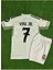 Real Madrid 2025-26 Yeni Sezon Vini Jr. Iç Saha Çocuk Forması 2'li Set 1