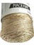 Makrome Ipi 3mm Polyester Krem Simli 1