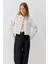 Kadın Ekru Crop Gömlek 1211336-80194 1