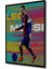 Çerçeve Görünümlü Dekoratif Ahşap Mdf Tablo Leo Messi Futbol Sanatı Dikdörtgen Tablo 2