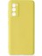 Samsung Galaxy S20 Fe Kılıf Nano Içi Kadife Silikon - Sarı 3