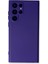 Samsung Galaxy S22 Ultra Kılıf Nano Içi Kadife Silikon - Mor 4
