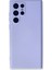 Samsung Galaxy S22 Ultra Kılıf Nano Içi Kadife Silikon - Lila 4