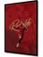 Çerçeve Görünümlü Ronaldo Futbol Tutkusu Dekoratif Ahşap Mdf Tablo Dikdörtgen Tablo 2