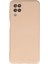 Samsung Galaxy A12 Kılıf Nano içi Kadife Silikon - Pudra 4