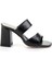 Siyah Kadın Terlik K04233888807 1