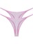 Kadın Pembe Transparan 2'li Tanga Slip 1