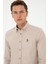 Erkek Koyu Bej Gömlek Basic 50307686-VR088 2