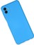 Samsung Galaxy A04E Kılıf Nano Içi Kadife Silikon - Mavi 8