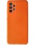 Samsung Galaxy A52 Kılıf Nano Içi Kadife Silikon - Turuncu 4