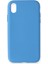 iPhone Xr Kılıf Nano Içi Kadife Silikon - Mavi 3