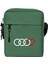 3 Audi Rings Hearth Omuz Çantası Yeşil Renk 1